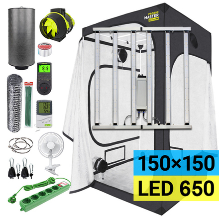 Топовый гроубокс PROBOX INDOOR MASTER 150 / LED светильник GROW STAR 650W