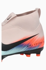 Бутсы Nike Zoom Mercurial Superfly 10 Academy FG/MG Junior - розовый