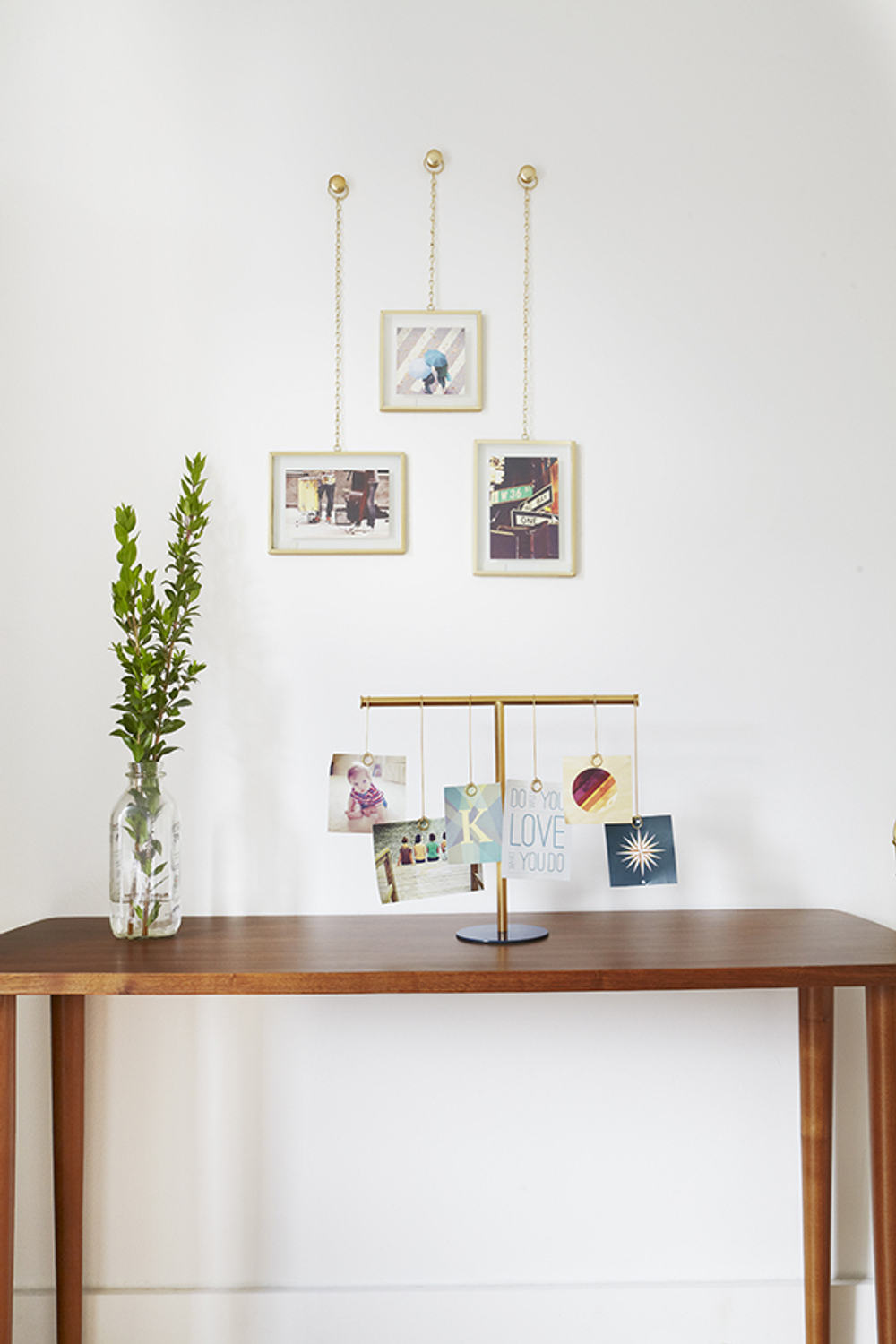 Мультирамка fotochain, латунь, 3 элемента