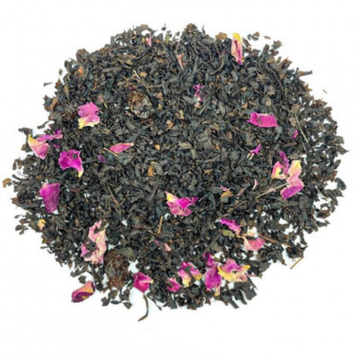 Черный чай BERRY-TEA с розой | 18гр под стакан | Эконом