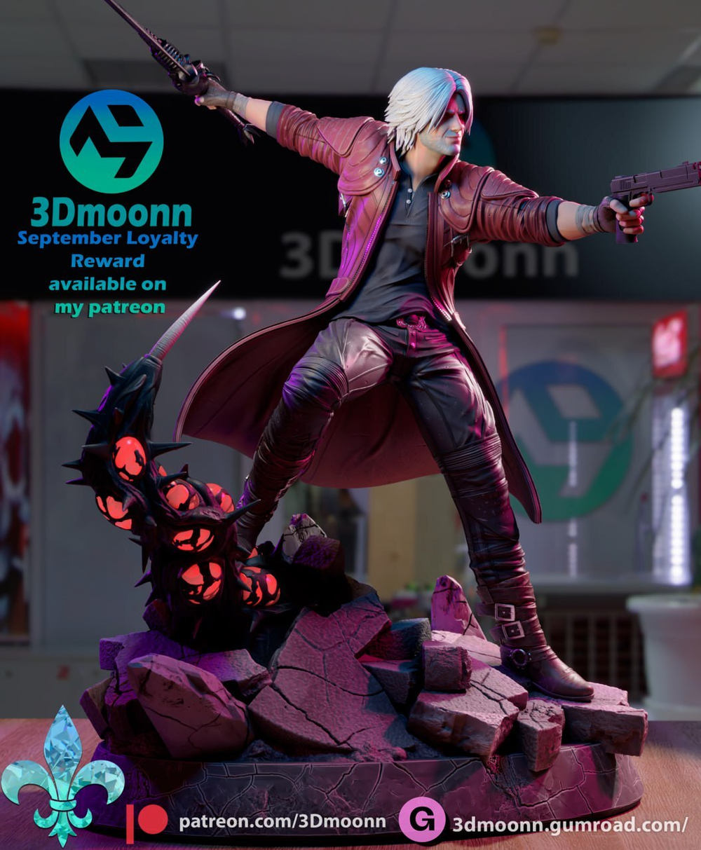 Данте Дьявол может плакать Фигурка Dante Statue Devil May Cry dmc