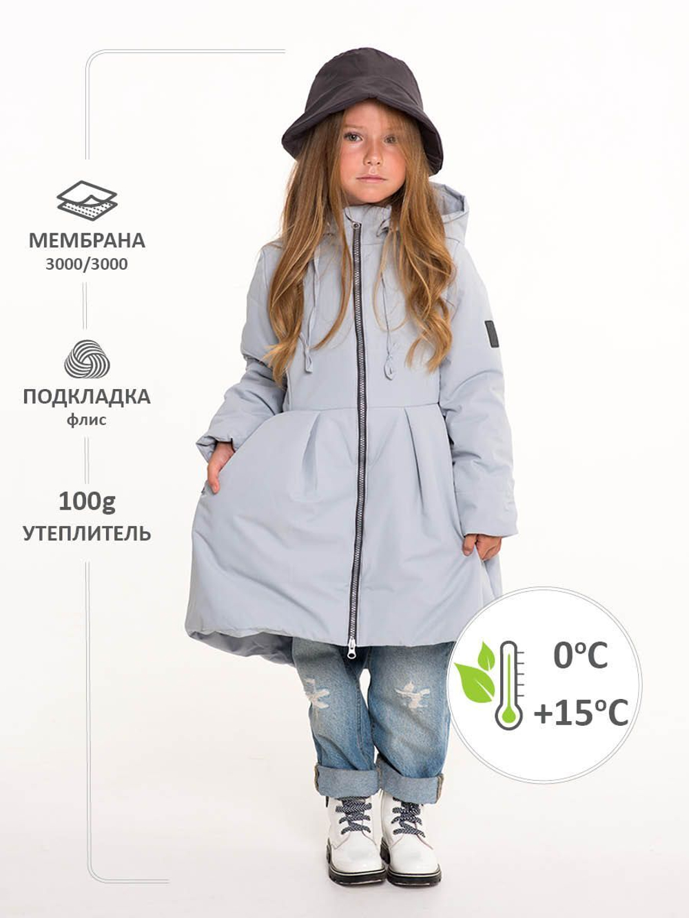 Пальто демисезонное стеганое
