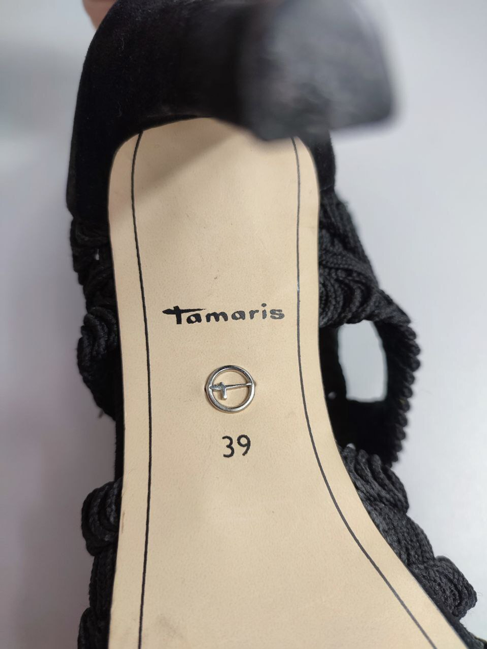 Туфли Tamaris кожаные 39 размер