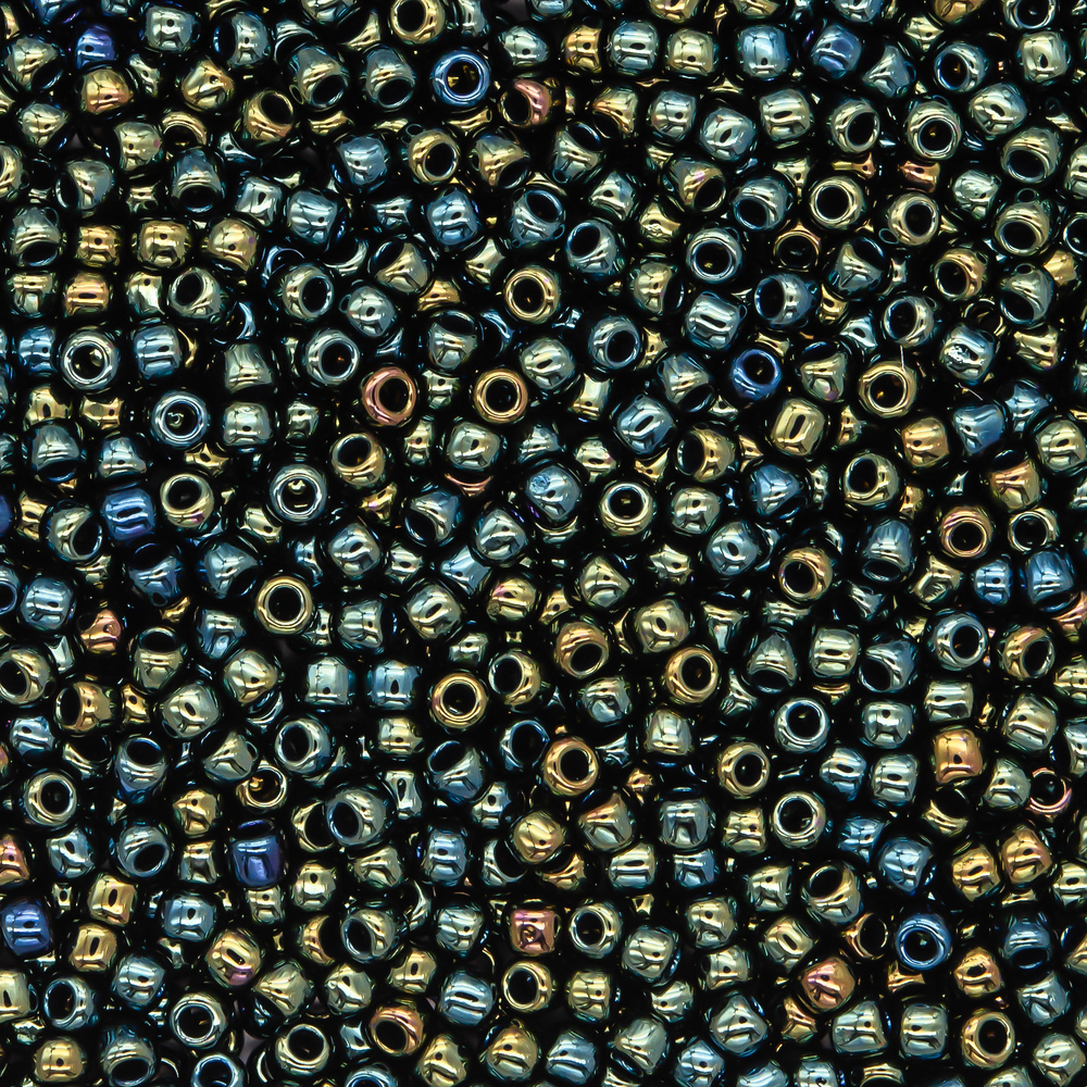 Японский бисер TOHO Round 11/0 (№84), металлизированный, непрозрачный глянцевый