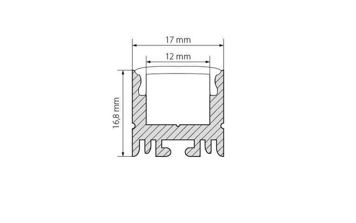 Профиль Arlight ARH-LINE-1716-2000 ANOD 018685