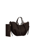 Сумка Polene Cyme Mini EDITION TEXTURED EBONY