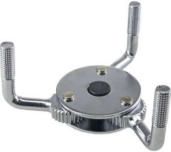 Съемник масляного фильтра (краб), 75–120мм., 1/2''–3/8''