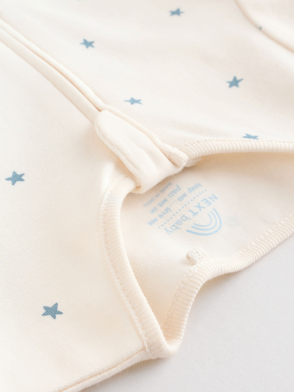 Комбинезон / Слип для малышей Next F35-912, 3 шт., Голубой, Молочный