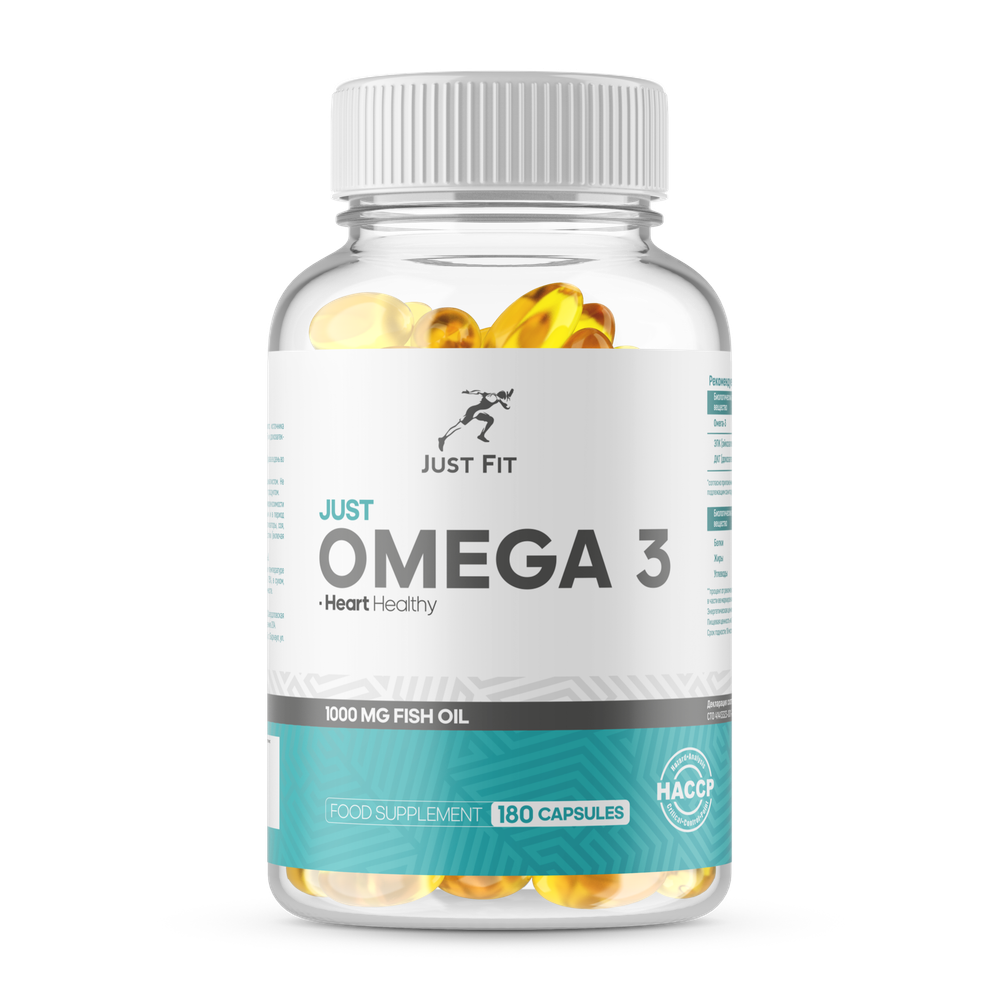 Omega-3 Fish Oil 180 softgels