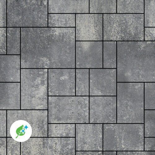 Тротуарная плитка Инсбрук Альпен, 60 мм, ColorMix Актау, гладкая