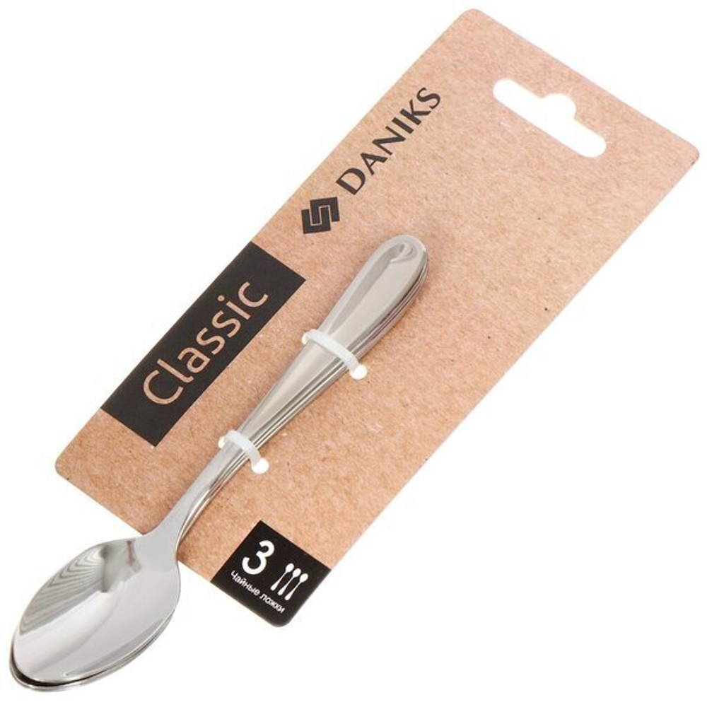 Набор чайных ложек 3шт «Classic» Daniks