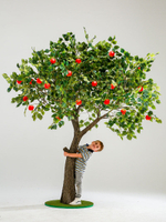 Искусственное дерево "Яблоня с плодами" 2,5 м