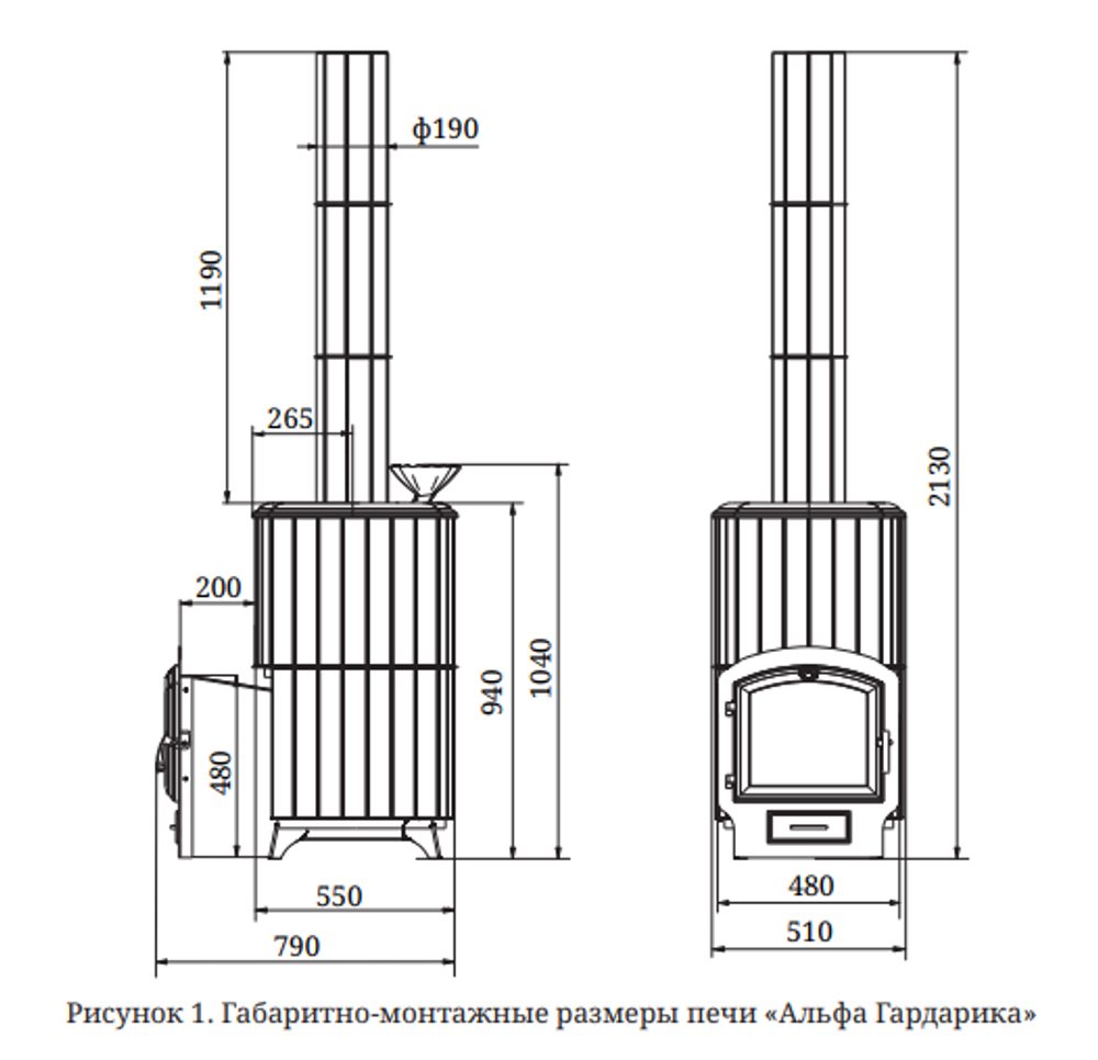 TMF Альфа Гардарика Лайт Inox ЧДБСЭ ЗК серпентинит размеры