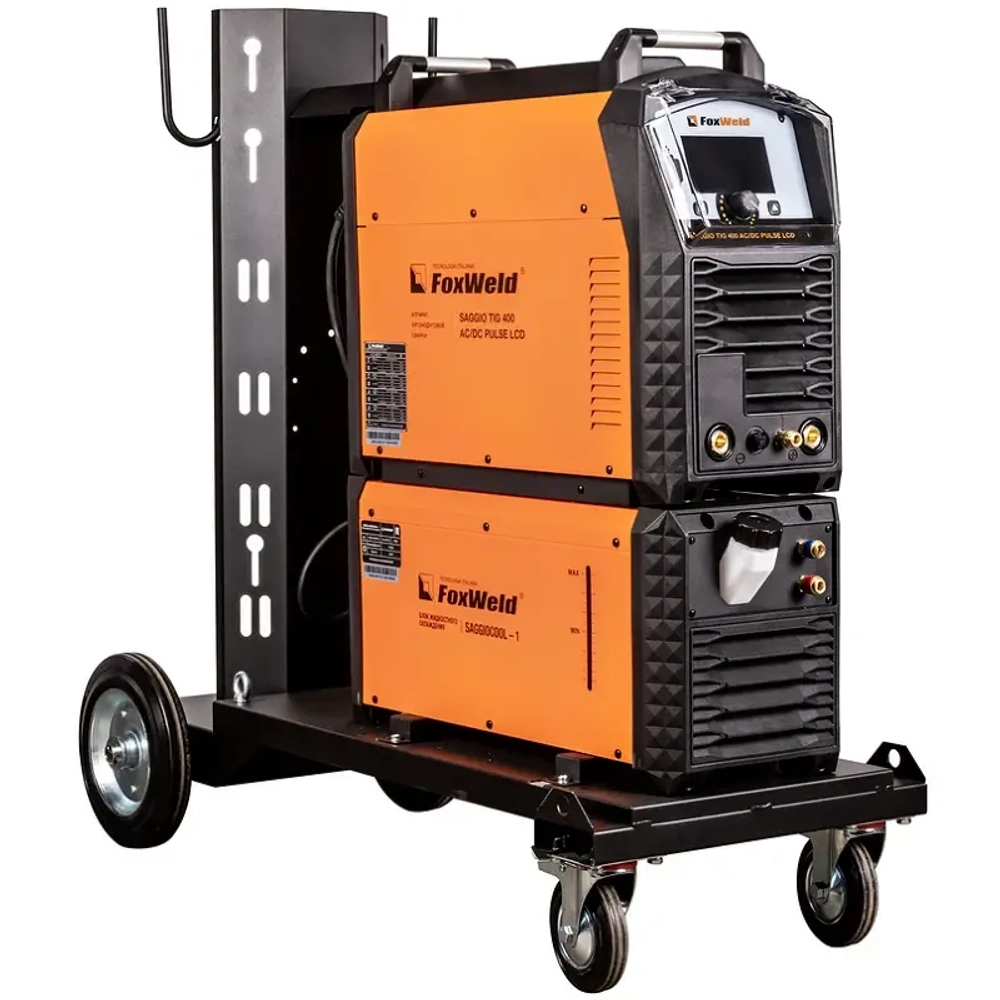 FoxWeld SAGGIO TIG 400 AC/DC PULSE LCD аппарат аргонодуговой сварки 9308
