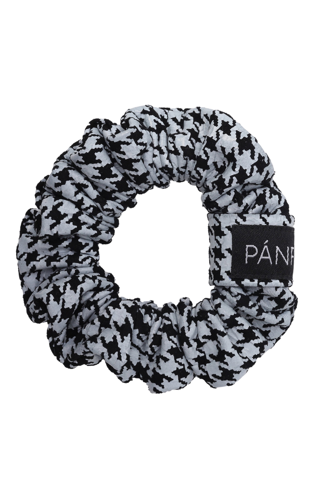 Кожаная резинка в гусиную лапку