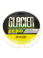 Шнур плетеный для рыбалки Ryobi GLACLER ZERO-120M yellow 0.3/d-0.092mm