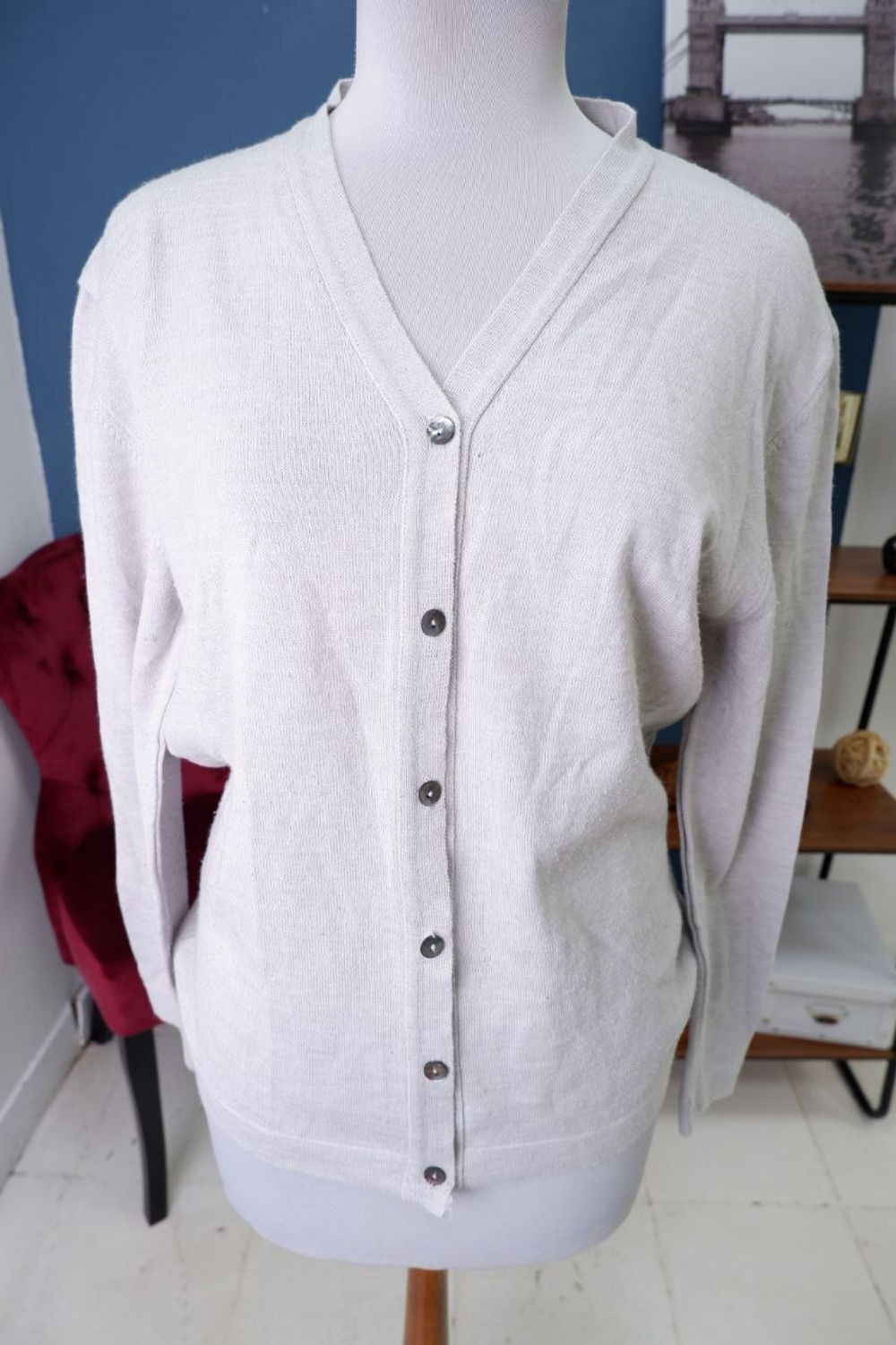 Кардиган Via Delle Vigne на пуговицах 48 размер