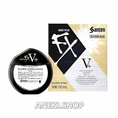 Капли для глаз с таурином витаминизированные 12 мл Santen FX V+