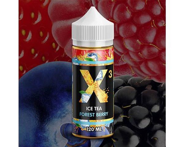 Купить X-3 ICE TEA - Forest Berry 120 мл