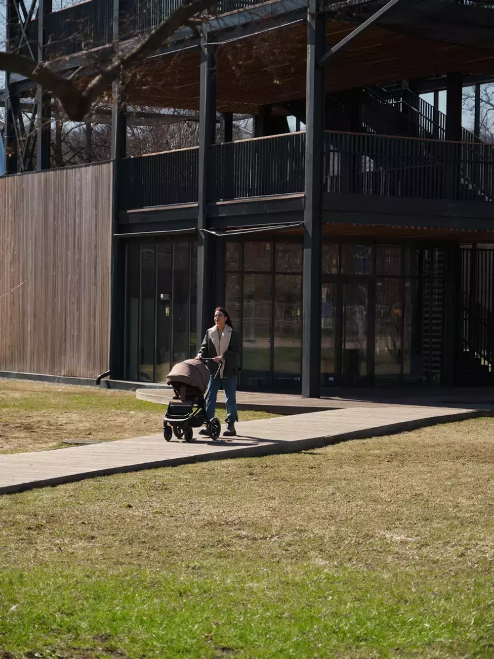 Коляска детская "FLEX GRAND" (2в1) RA072 Cacao Brown