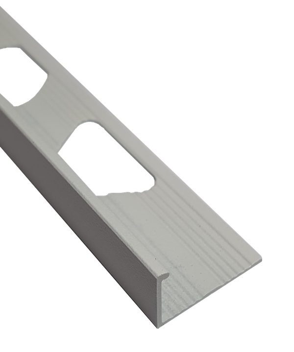 АП 10мм "DO-1" 2,7м Белый муар Г-об. полимер. алюм.