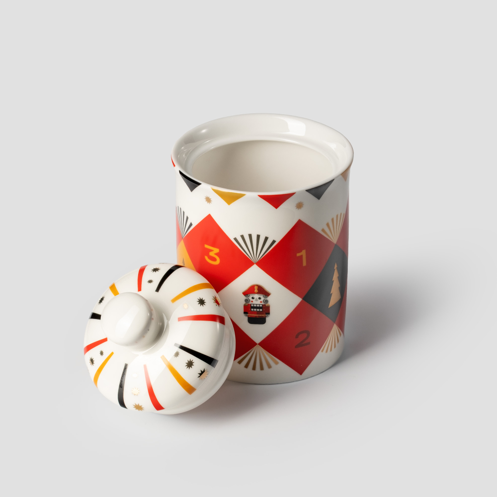 Банка для сладостей Farforite «Щелкунчик» без подарочной упаковки