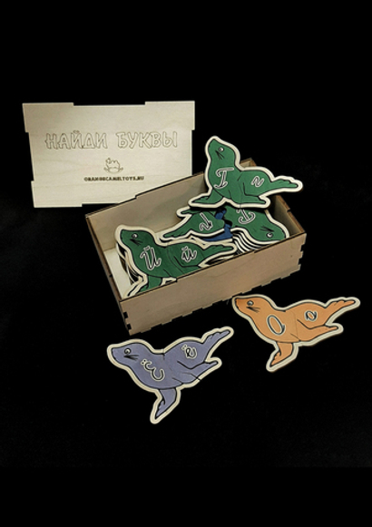 Игровое пособие "Найди буквы"