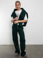 Брюки с начесом "Montblanc" Малахит