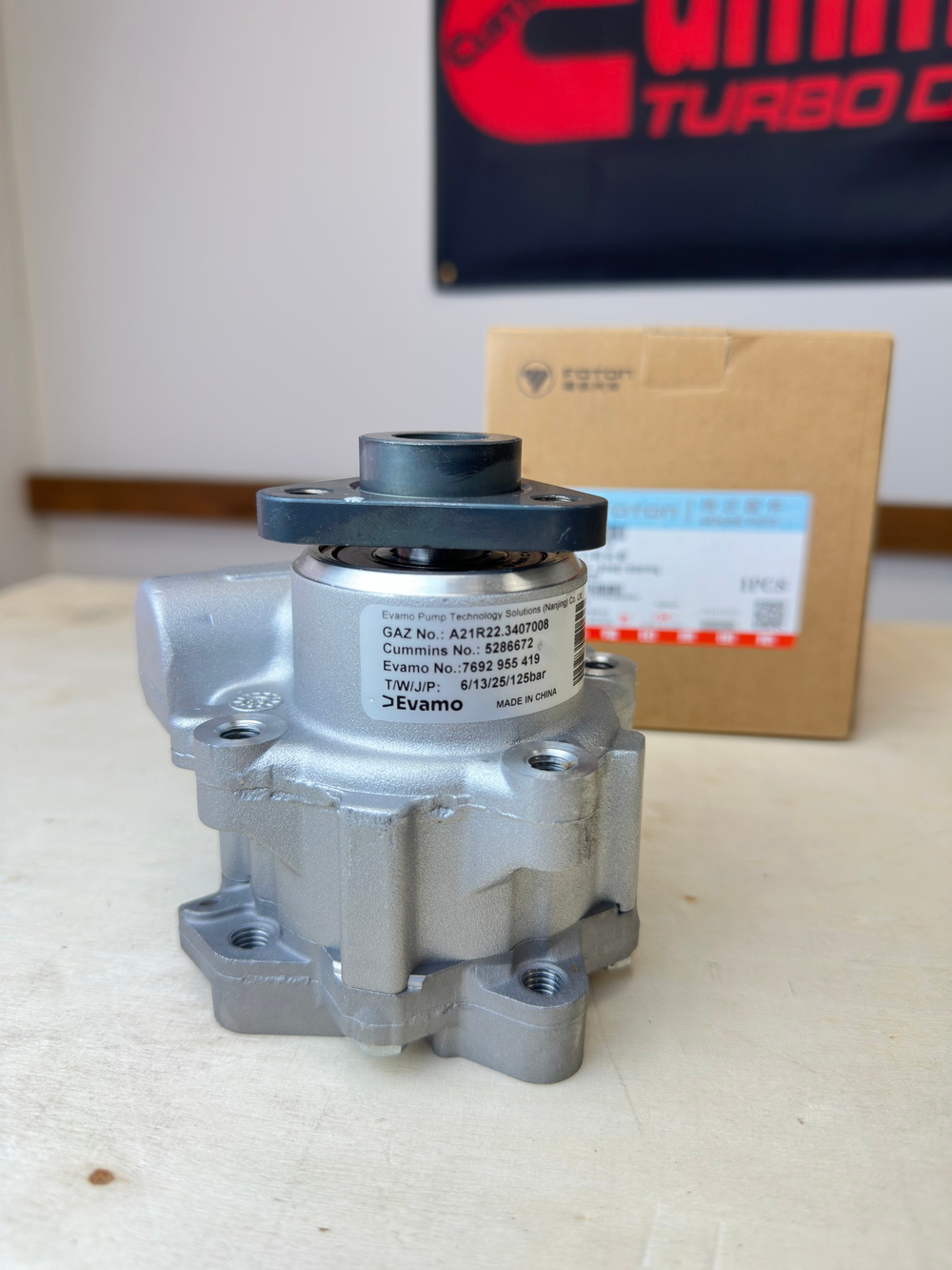 Насос гур бизнес Cummins 2.8