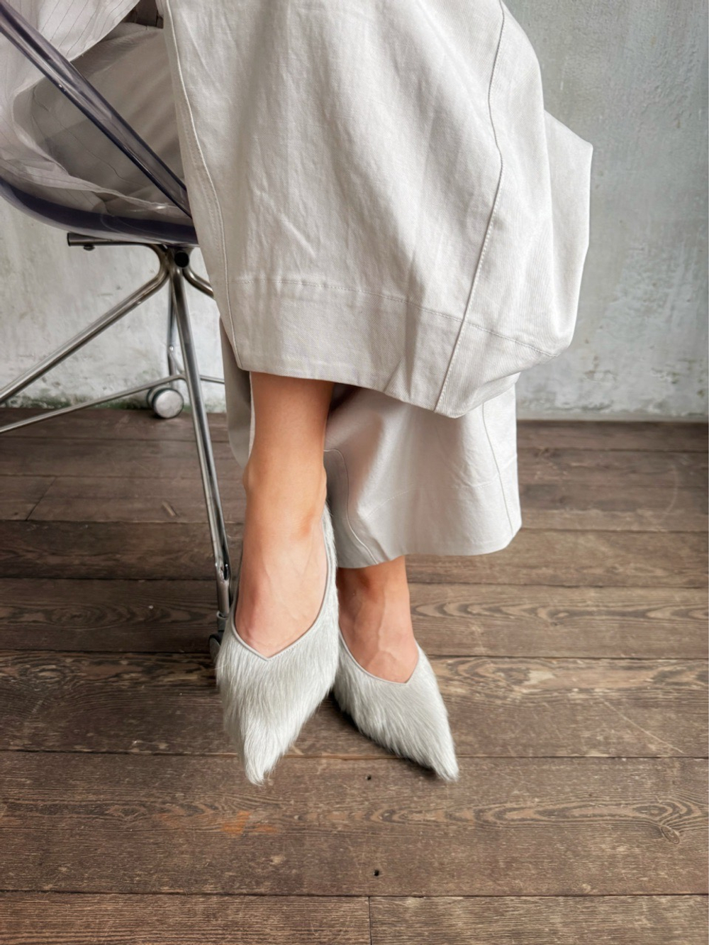 Туфли ALISE COW GREY