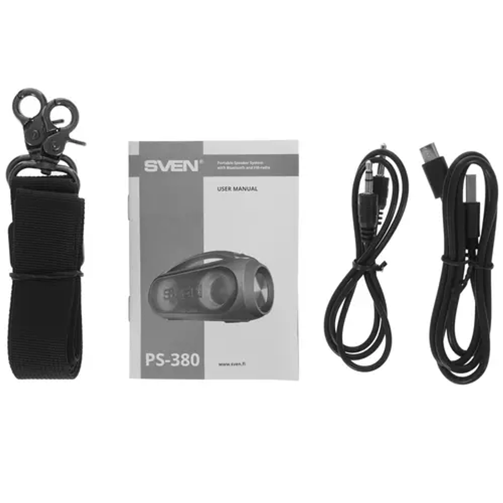 Портативная акустика 2.0 Sven PS-380