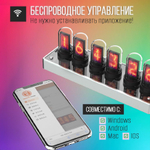 IPS Многофункциональные умные часы Marvel Tubes PRO / Nixie Tube