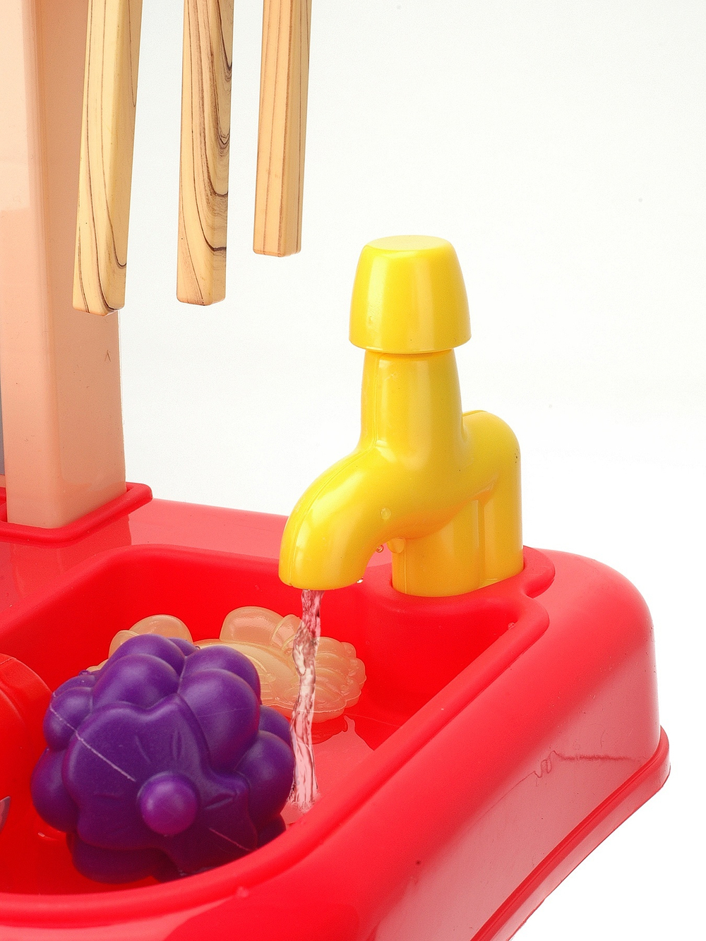 107427/Набор "Кухня Girl's club", настоящая вода, пар, свет и звук эффекты, дверь открывается, проду