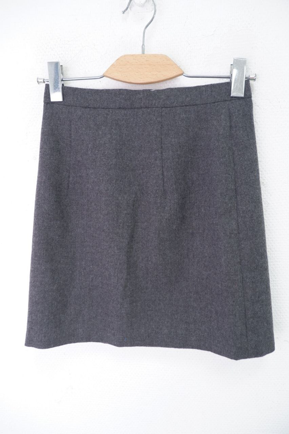 Юбка серая шерстяная 42 размер