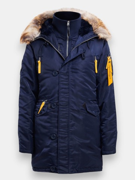 Куртка Аляска Женская - Apolloget Alaska Wmn (т.синяя/желтая - r.blue/yellow)