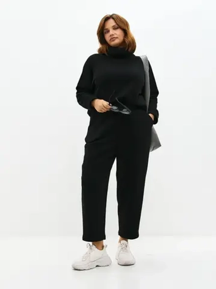 Брюки утепленные бананы с микроначесом