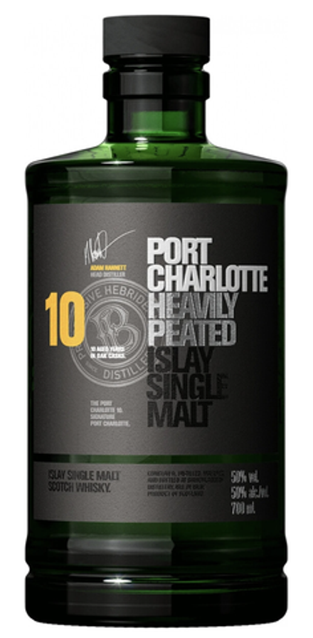 Виски Bruichladdich Port Charlotte 10 Years Old, 0.7 л