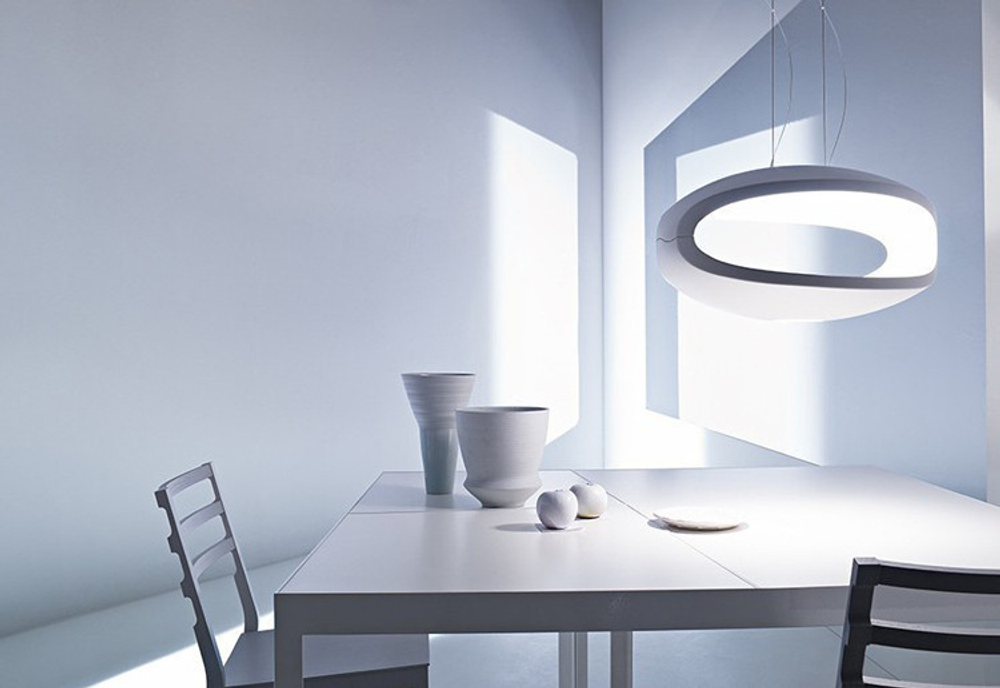 Подвесной дизайнерский светильник  O-Space by Foscarini (белый)