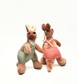 Мягкий брелок "Кенгуру" 14-15 см оптом