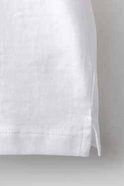 ZARA ОДНОТОННАЯ ФУТБОЛКА, БЕЛЫЙ