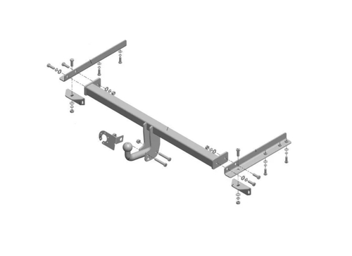 Фаркоп Avtos на CHEVROLET AVEO (2012)(паспорт и сертификат в комплекте)(без электрики)CV 11