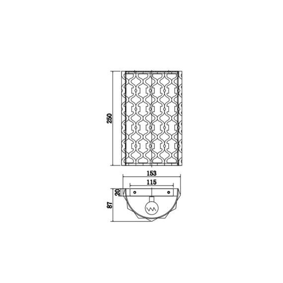 Бра Vele Luce Essenziale VL4055W01