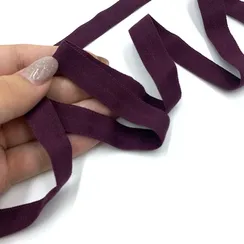 Бейка отделочная слива 15 мм (цв. 076), Lauma