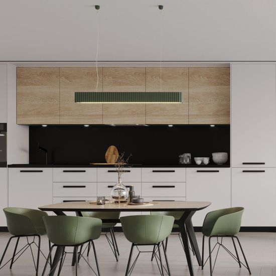 359404 OVER NT24 606 белый Светильник подвесной с переключателем цв.температуры, длина провода 2м IP20 LED 28W 220V 3000/4000/6000K YESO