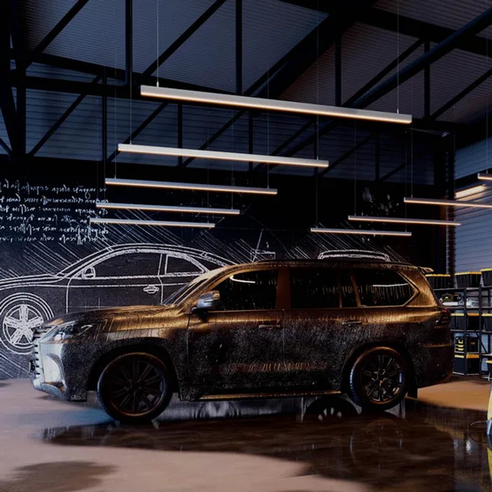 Профиль IP-LINE-4050-2000 BLACK (Arlight, Алюминий) 053898