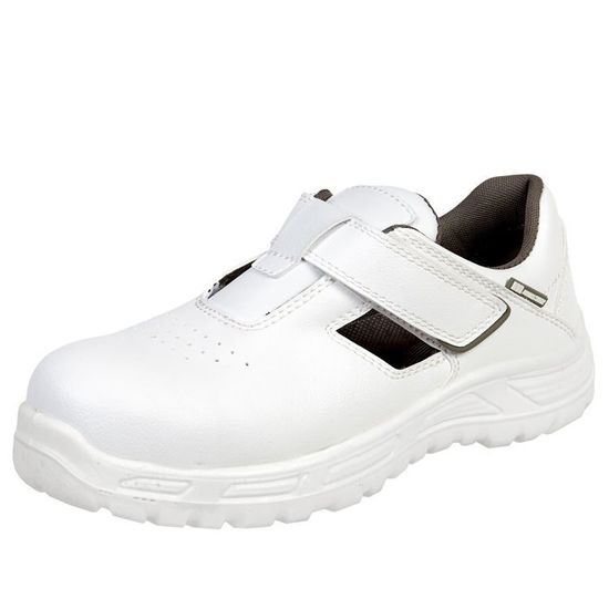 Полуботинки с перфорацией (сандалии) "Райм", белый, КП, ПУ