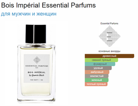 Essential Parfums Paris Bois Imperial by Quentin Bisch 100 ml  (duty free парфюмерия)