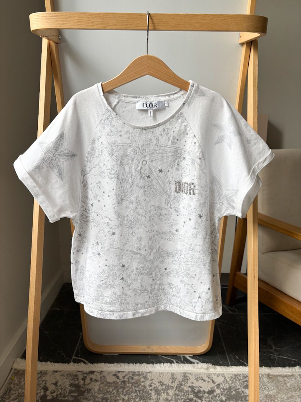 Хлопковая футболка Dior , 140