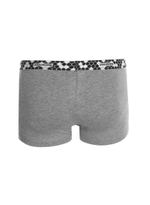 Мужские трусы-боксеры с широкой резинкой с рисунком в виде сот (Размер: L) (Цвет: красный)