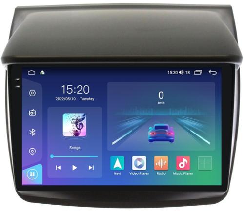 Магнитола для Mitsubishi L200, Pajero Sport 2006-2016 - Parafar PF220U2K на Android 13, Быстрая, QLED+2K, CarPlay, 4G SIM-слот